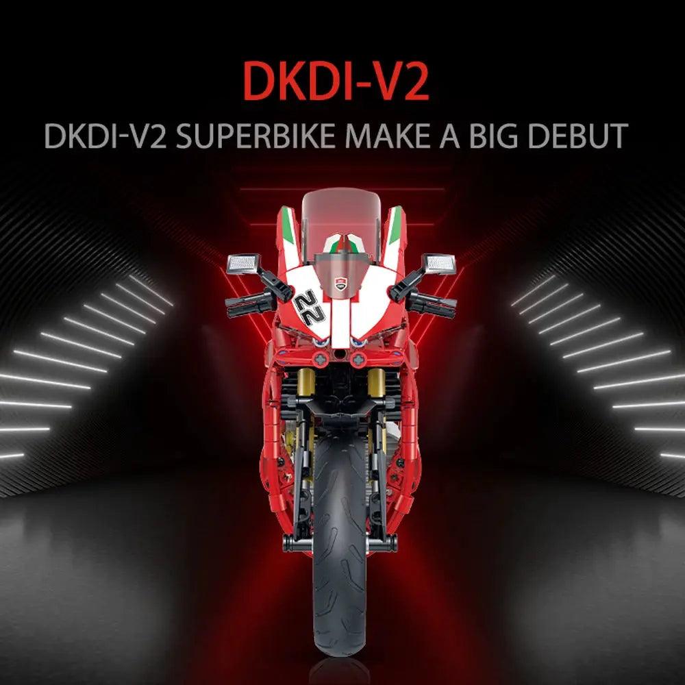  Ducati Motorcycle Building Blocks Lego Compatible Pro -  ToylandEU™