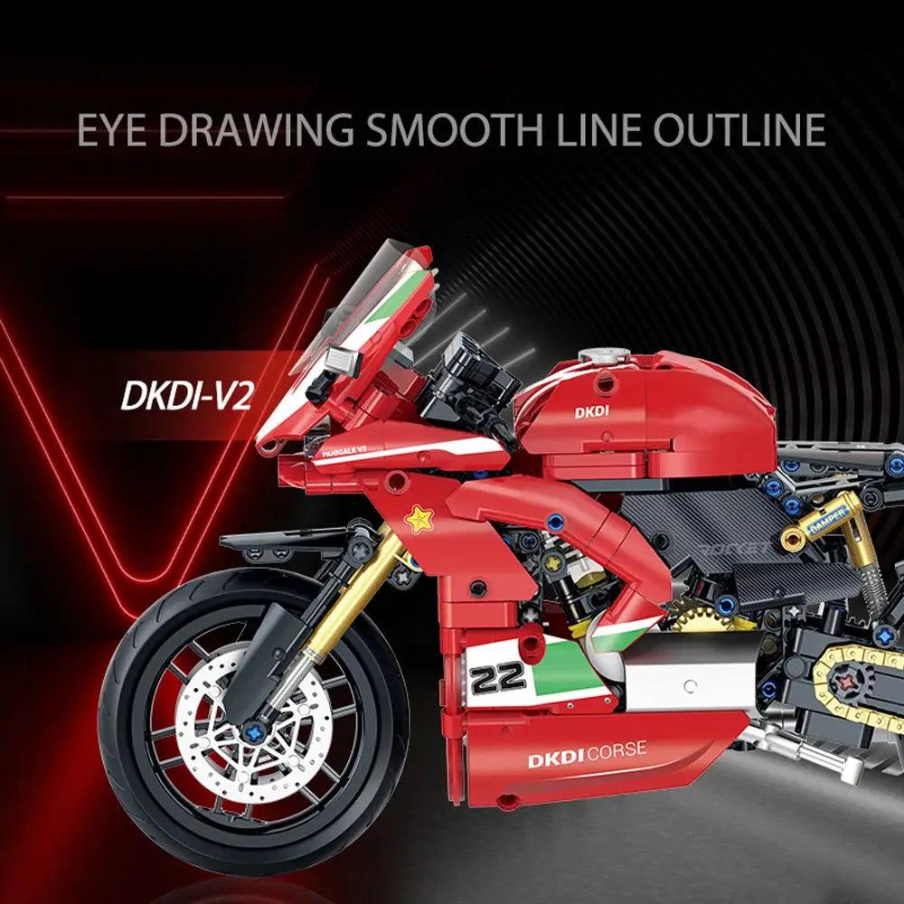  Ducati Motorcycle Building Blocks Lego Compatible Pro -  ToylandEU™