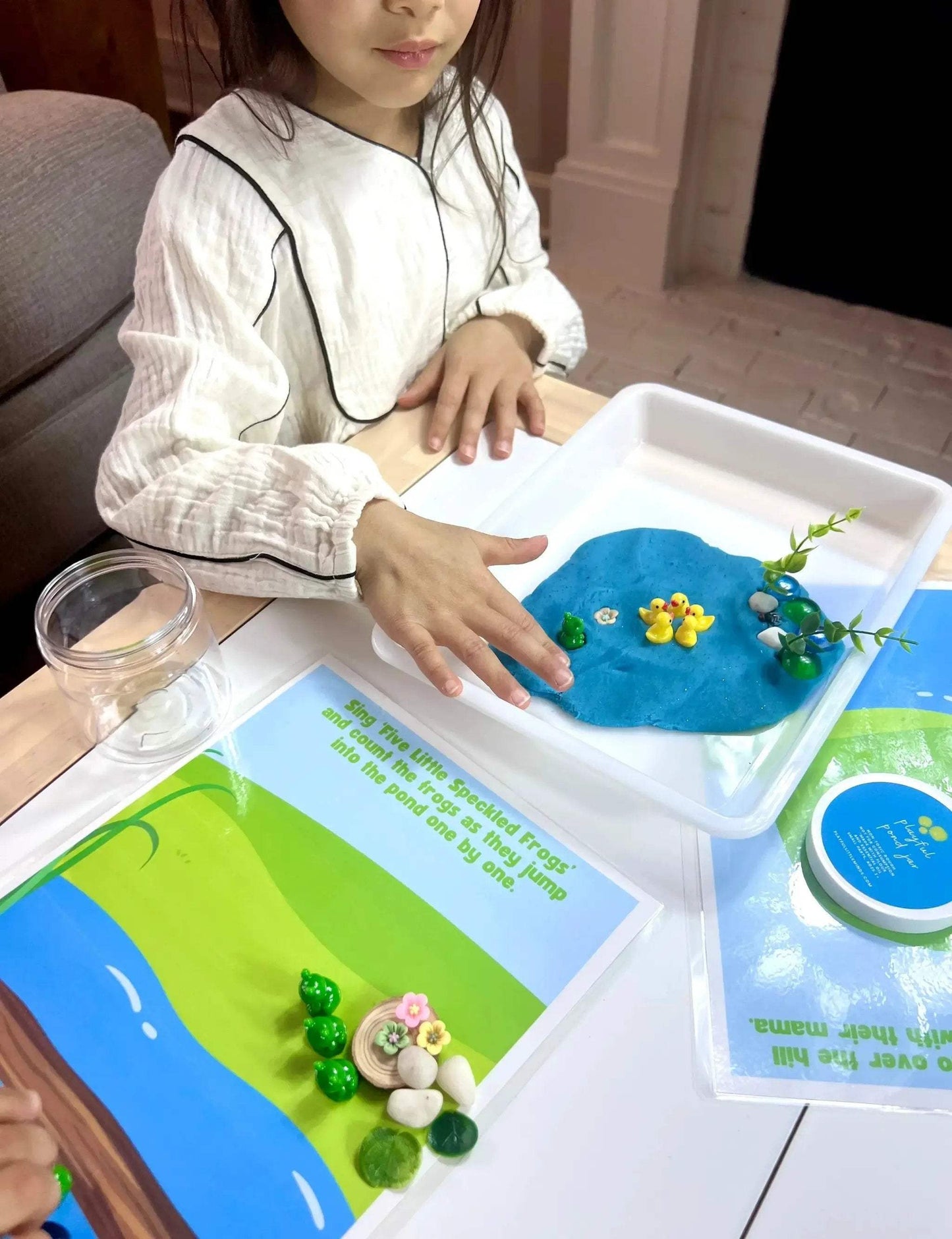 Duck Pond Playdough Kit: Educational Toy for Kids | Nursery Rhyme Inspired - ToylandEU