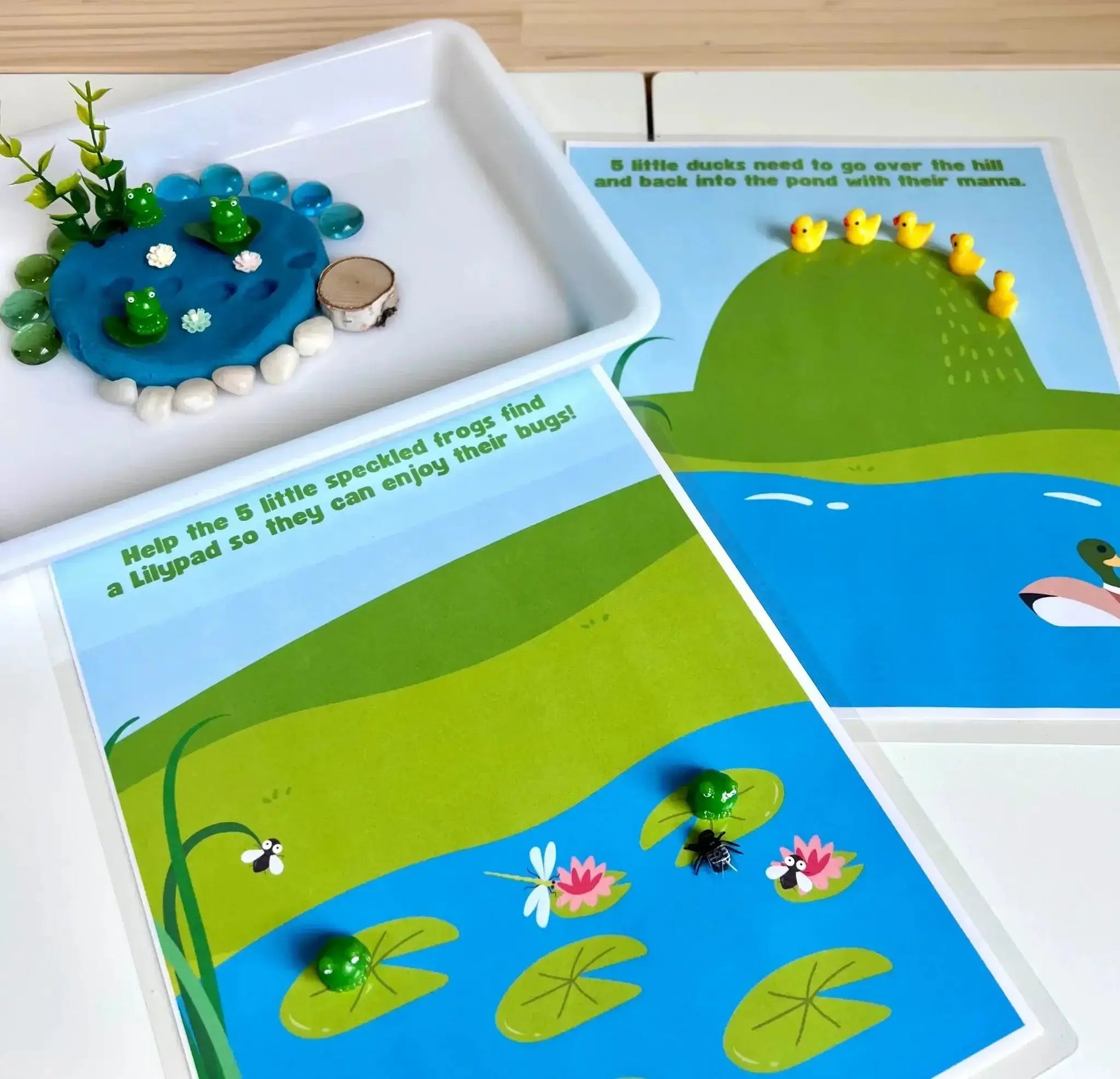 Duck Pond Playdough Kit: Educational Toy for Kids | Nursery Rhyme Inspired - ToylandEU