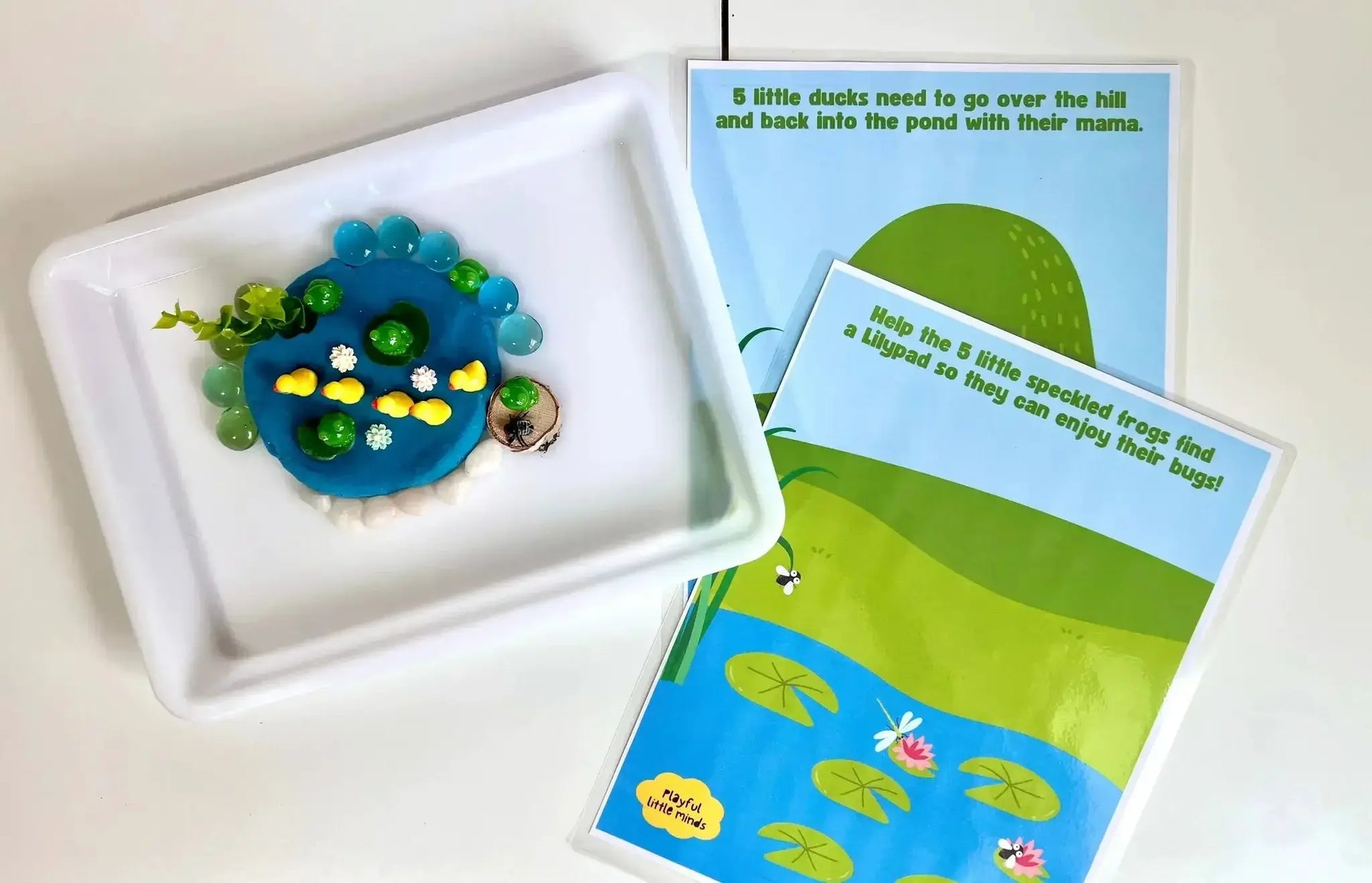 Duck Pond Playdough Kit: Educational Toy for Kids | Nursery Rhyme Inspired - ToylandEU