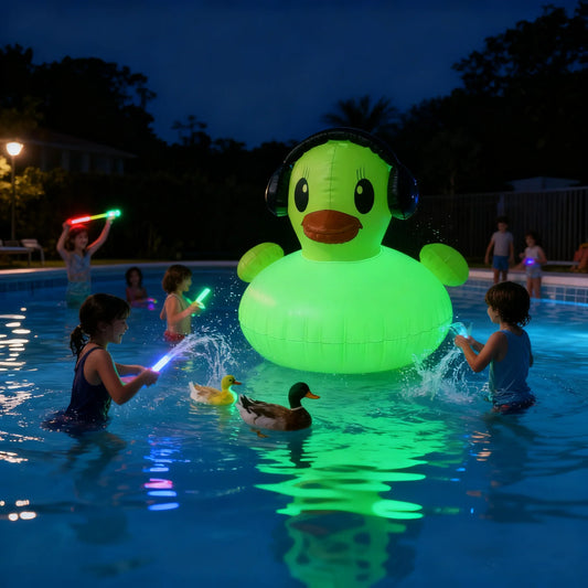 Duck Theme Inflatable Bouncy Castle For Water Park Durable PVC