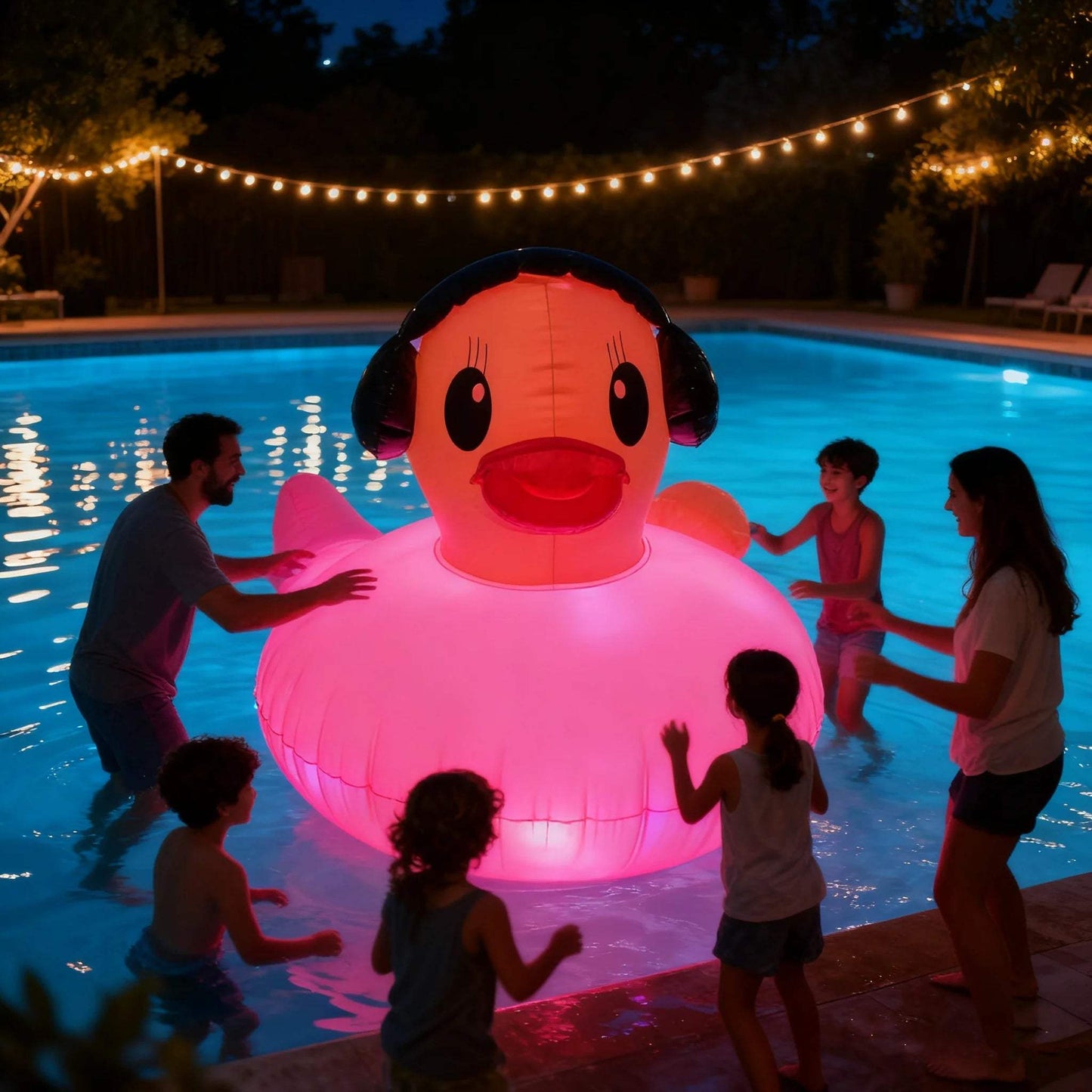  Duck Theme Inflatable Bouncy Castle Durable PVC -  ToylandEU™