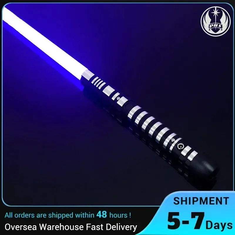Dueling Lightsabers With 4 Sound Modes Black Metal Hilt - ToylandEU