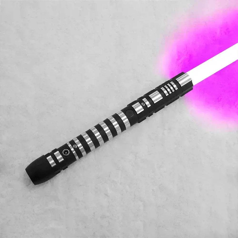 Dueling Lightsabers With 4 Sound Modes Black Metal Hilt - ToylandEU