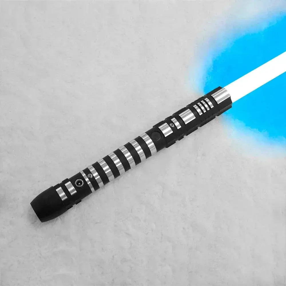 Dueling Lightsabers With 4 Sound Modes Black Metal Hilt - ToylandEU