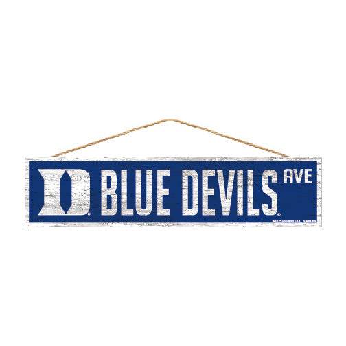Duke Blue Devils 4x17 Wood Avenue Design Sign by Wincraft - ToylandEU