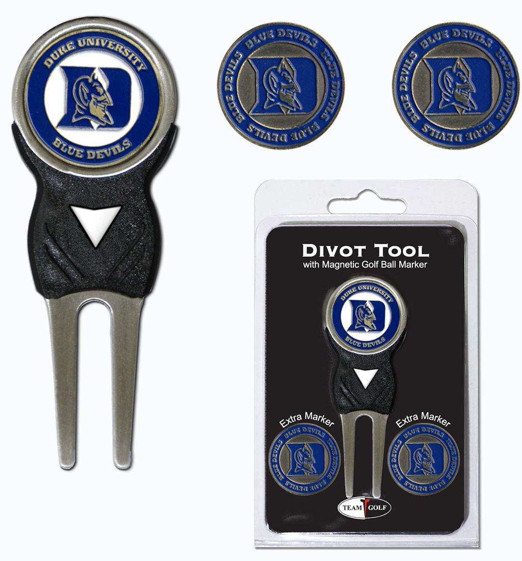 Duke Blue Devils Golf Divot Tool With 3 Magnetic Markers - ToylandEU