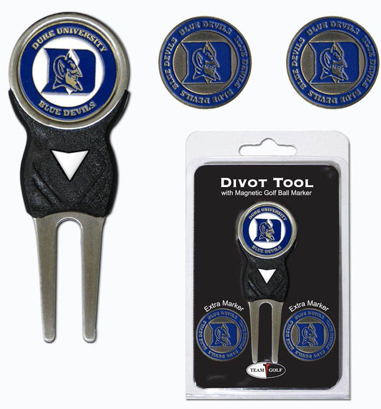 Duke Blue Devils Golf Divot Tool With 3 Magnetic Markers - ToylandEU