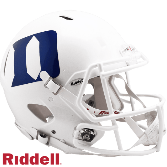 Duke Blue Devils Riddell Helmet Full Size Speed Style White - ToylandEU