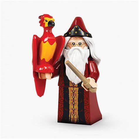 Dumbledore Figure Harry Potter Collectible Figure ABS Plastic Custom Figure Compatible With Building Bricks - ToylandEU