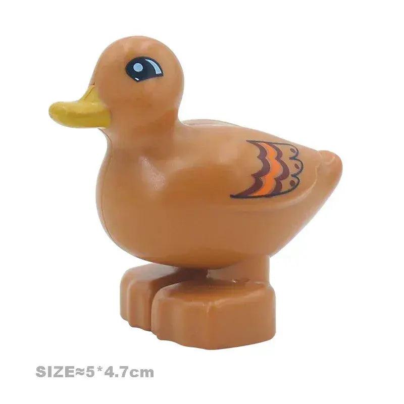  Duplo Compatible Farm Animals Building Blocks Safe Play -  ToylandEU™