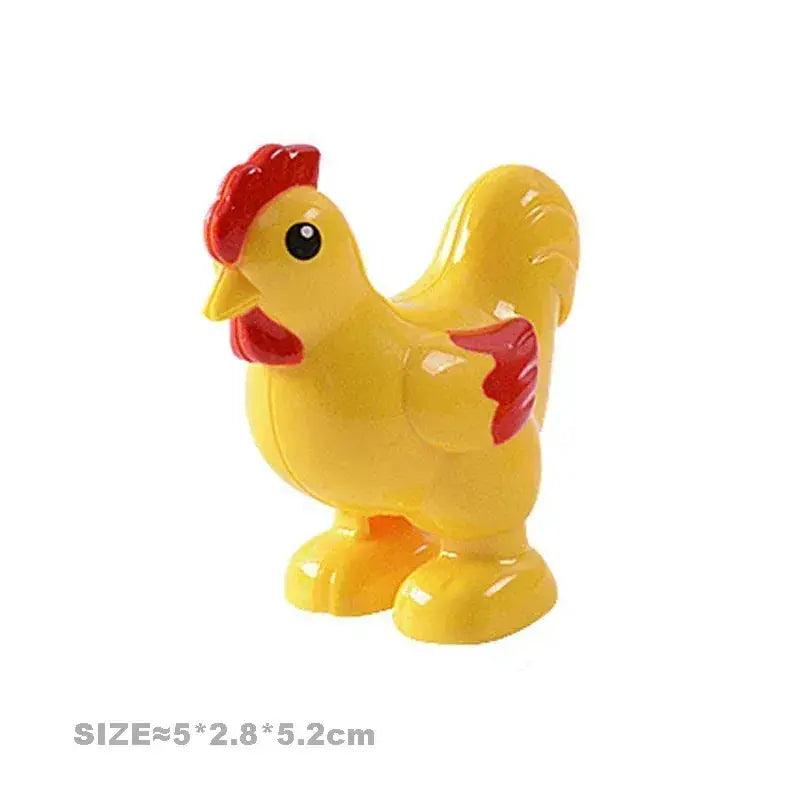  Duplo Compatible Farm Animals Building Blocks Safe Play -  ToylandEU™