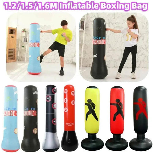  Durable 120cm Inflatable Boxing Bag Standing Toyland EU -  ToylandEU™
