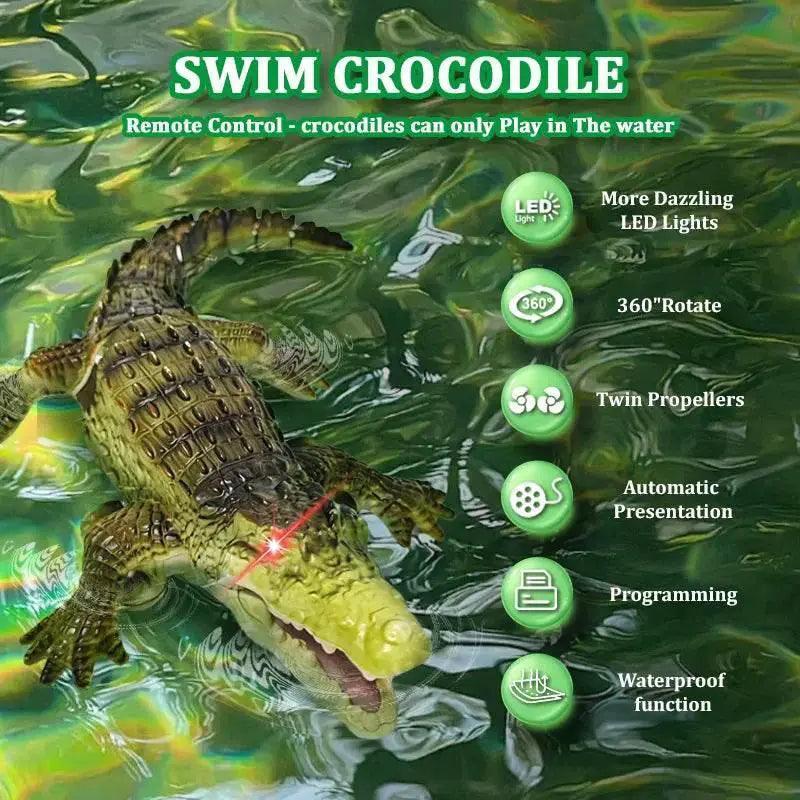  Durable 2.4GHz RC Crocodile Toy Toyland EU -  ToylandEU™