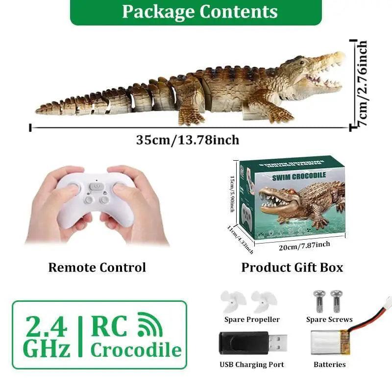  Durable 2.4GHz RC Crocodile Toy Toyland EU -  ToylandEU™