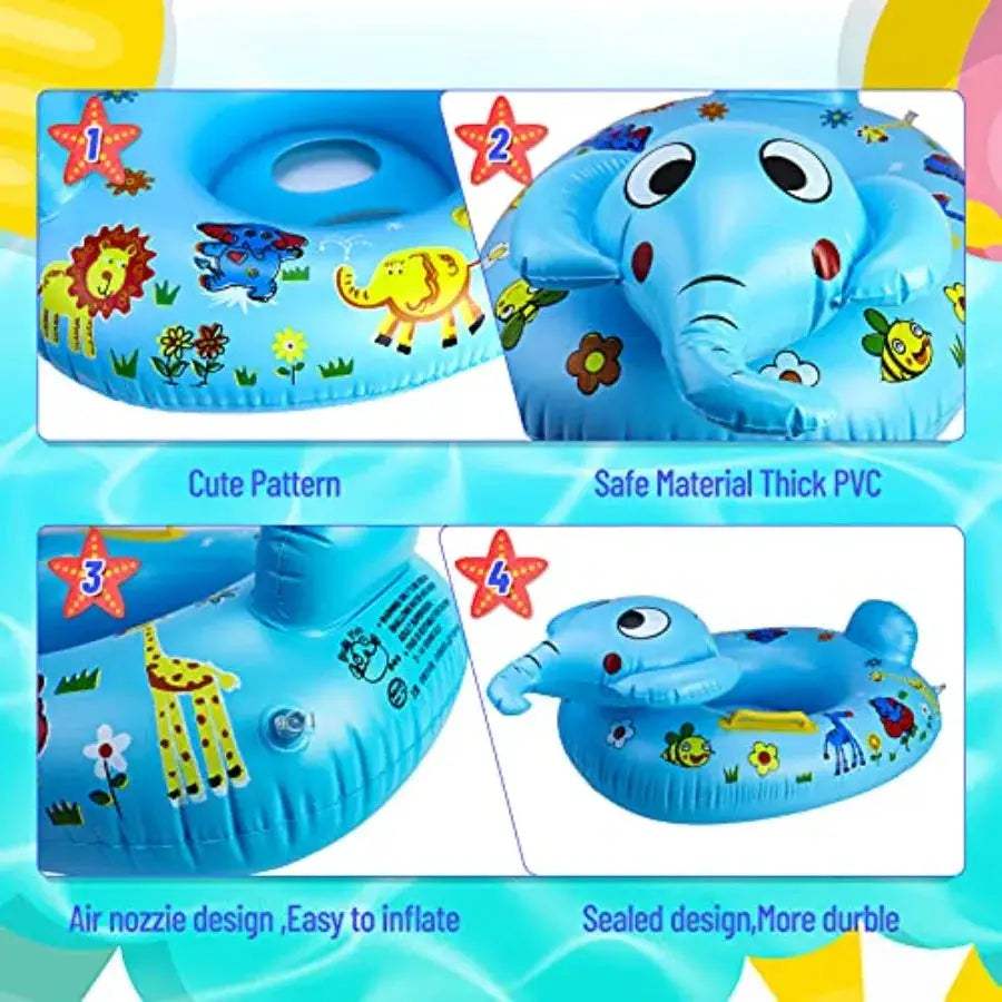  Inflatable Pool Floats Durable 3 Pack For Beach Fun -  ToylandEU™