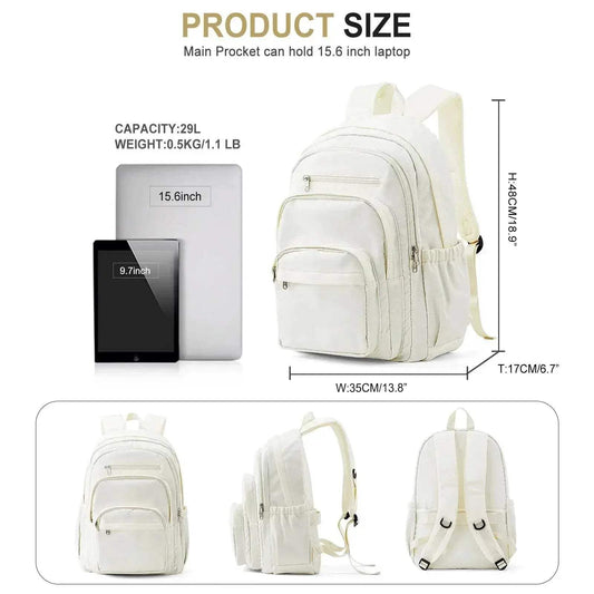  Durable 3 Pocket Backpack School Bag Toyland EU -  ToylandEU™