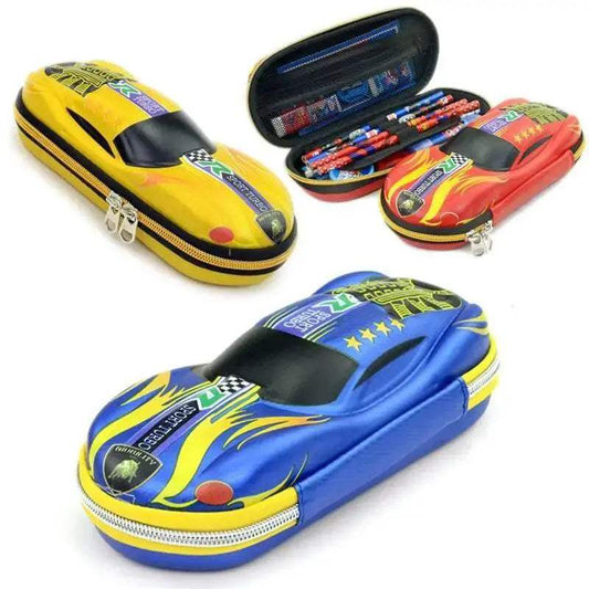  Vibrant 3D Racing Car Pencil Case 22cm Toyland EU -  ToylandEU™