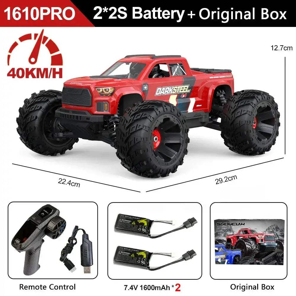 Durable 4WD RC Car Brushless High Speed Off Road Crawler - ToylandEU
