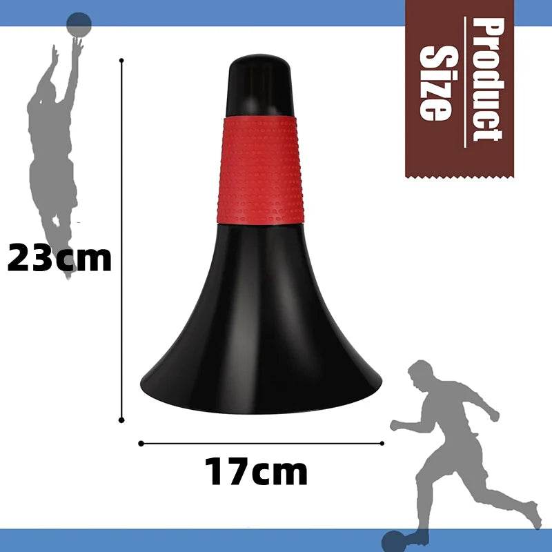 Durable Agility Training Agility Cones Flexible ABS Soccer Drills - ToylandEU