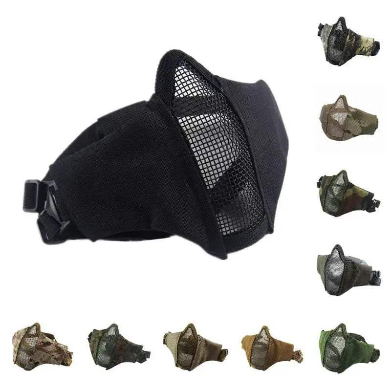  Durable Airsoft Mask Foldable Metal Mesh Toyland EU -  ToylandEU™