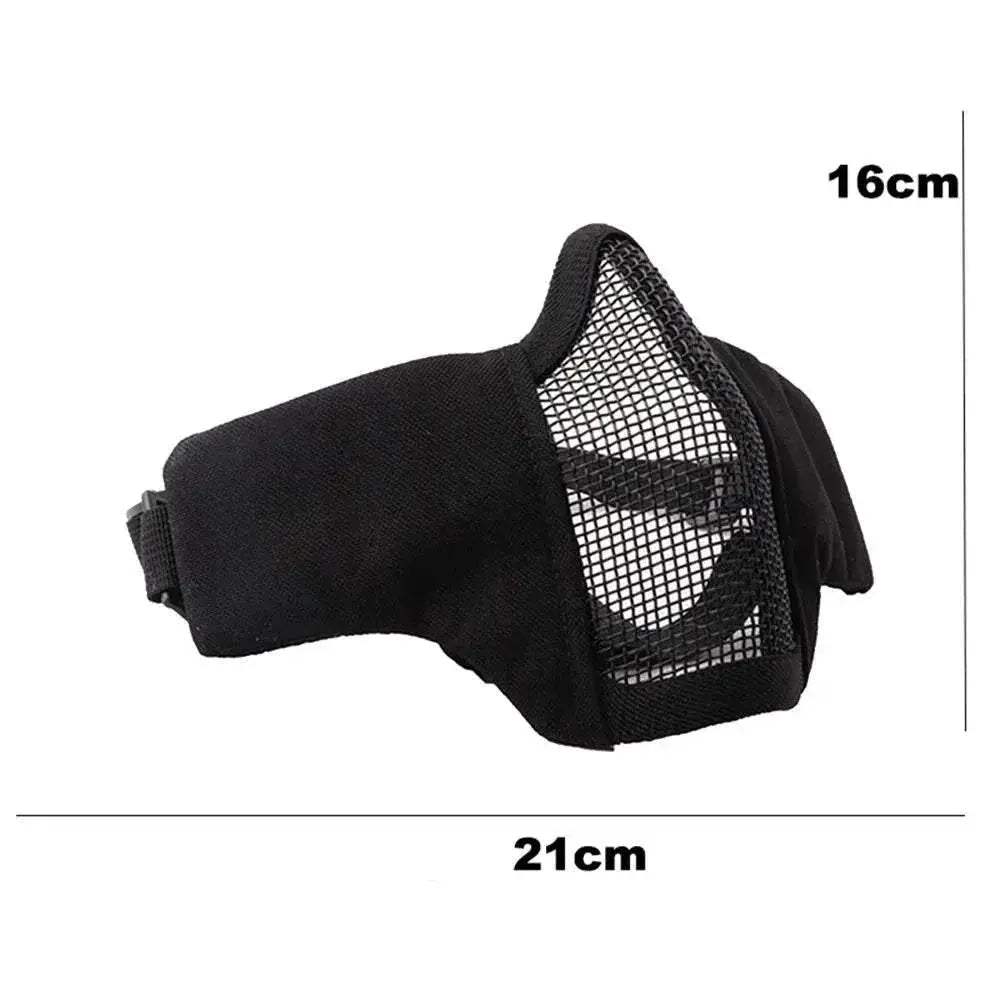  Durable Airsoft Mask Foldable Metal Mesh Toyland EU -  ToylandEU™