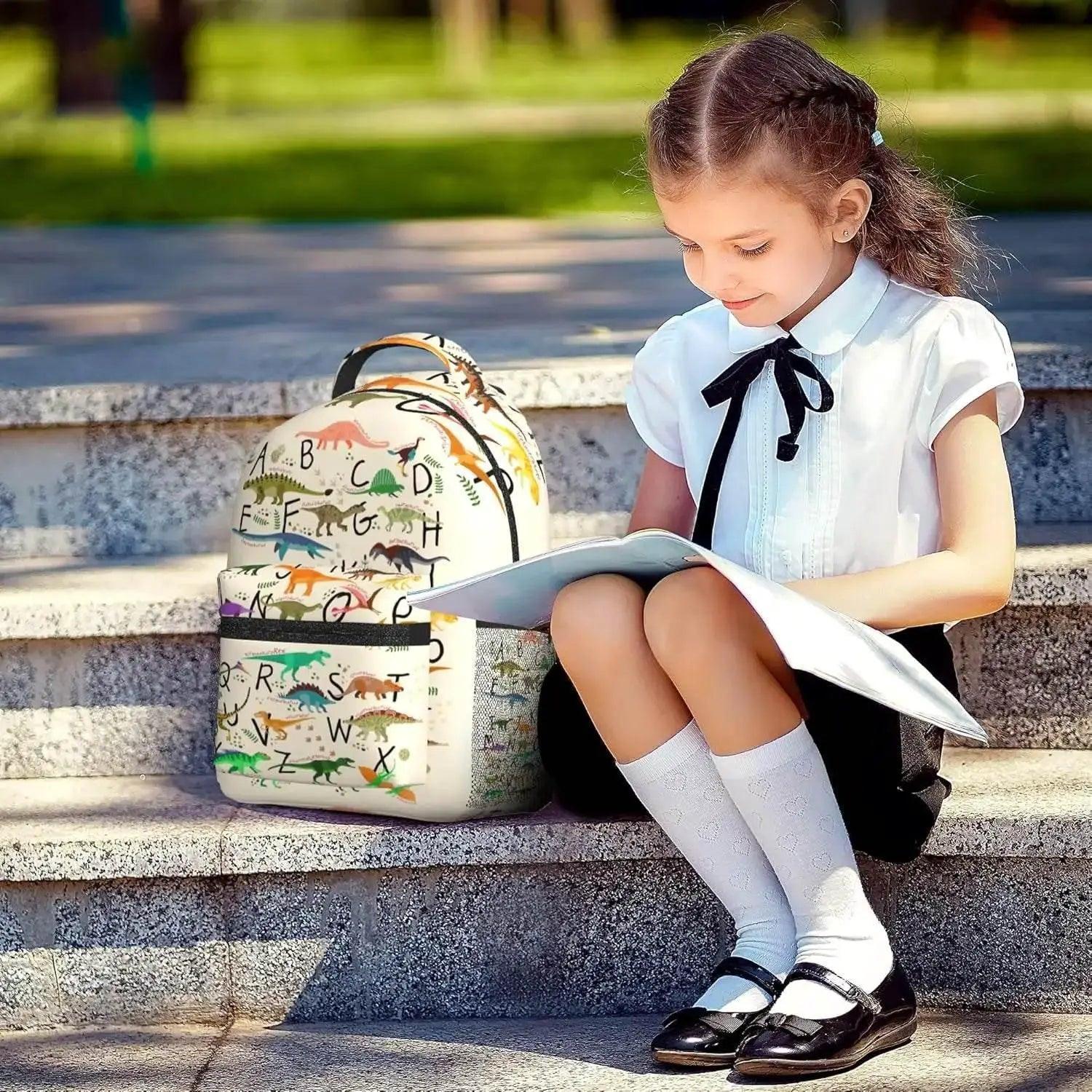  Durable Alphabet Dino Backpack 16in Daypack Toyland EU -  ToylandEU™
