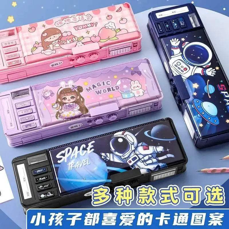 Durable Astronaut Pencil Case With Password Lock For Boys - ToylandEU