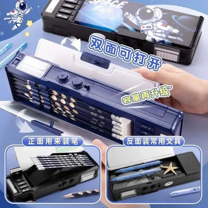 Durable Astronaut Pencil Case With Password Lock For Boys - ToylandEU