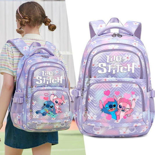 Durable Backpack Waterproof Lilo Stitch Theme Large Capacity For Women And Girls - ToylandEU
