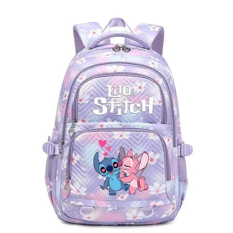 Durable Backpack Waterproof Lilo Stitch Theme Large Capacity For Women And Girls - ToylandEU
