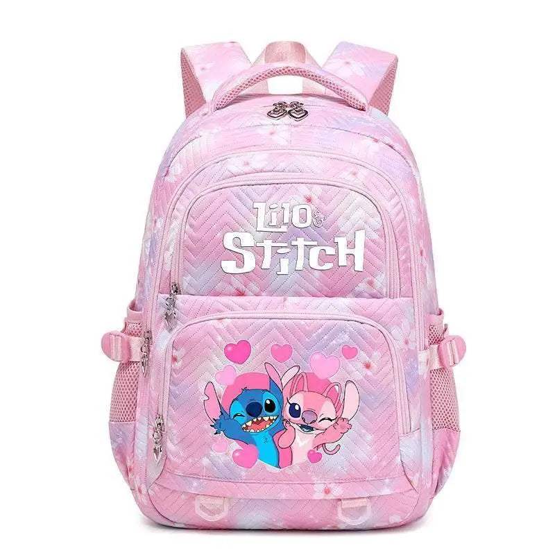 Durable Backpack Waterproof Lilo Stitch Theme Large Capacity For Women And Girls - ToylandEU