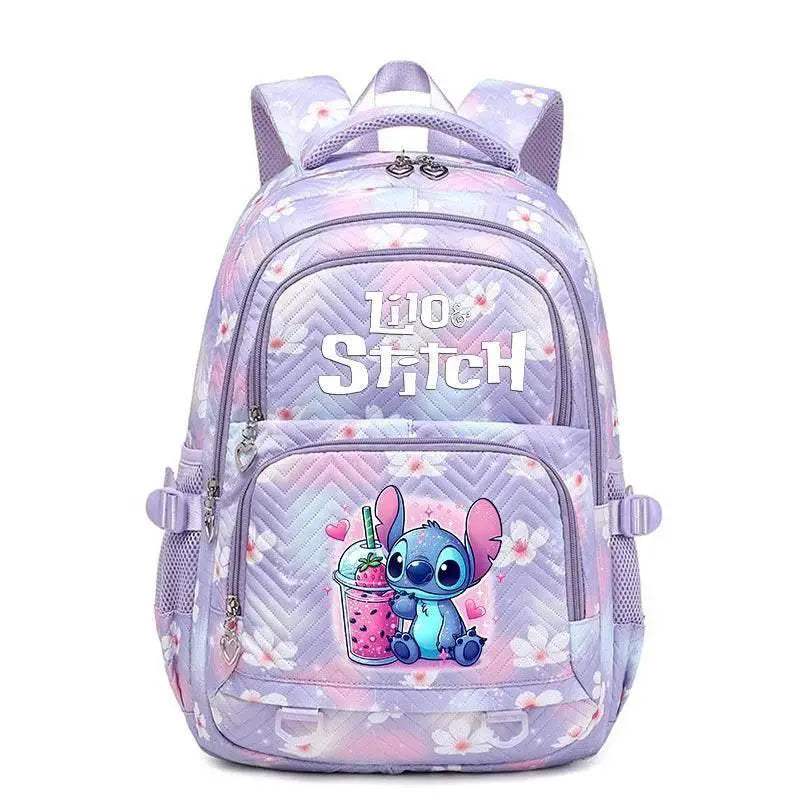 Durable Backpack Waterproof Lilo Stitch Theme Large Capacity For Women And Girls - ToylandEU