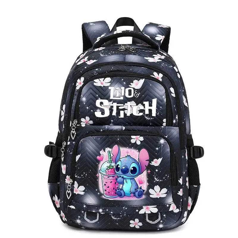 Durable Backpack Waterproof Lilo Stitch Theme Large Capacity For Women And Girls - ToylandEU