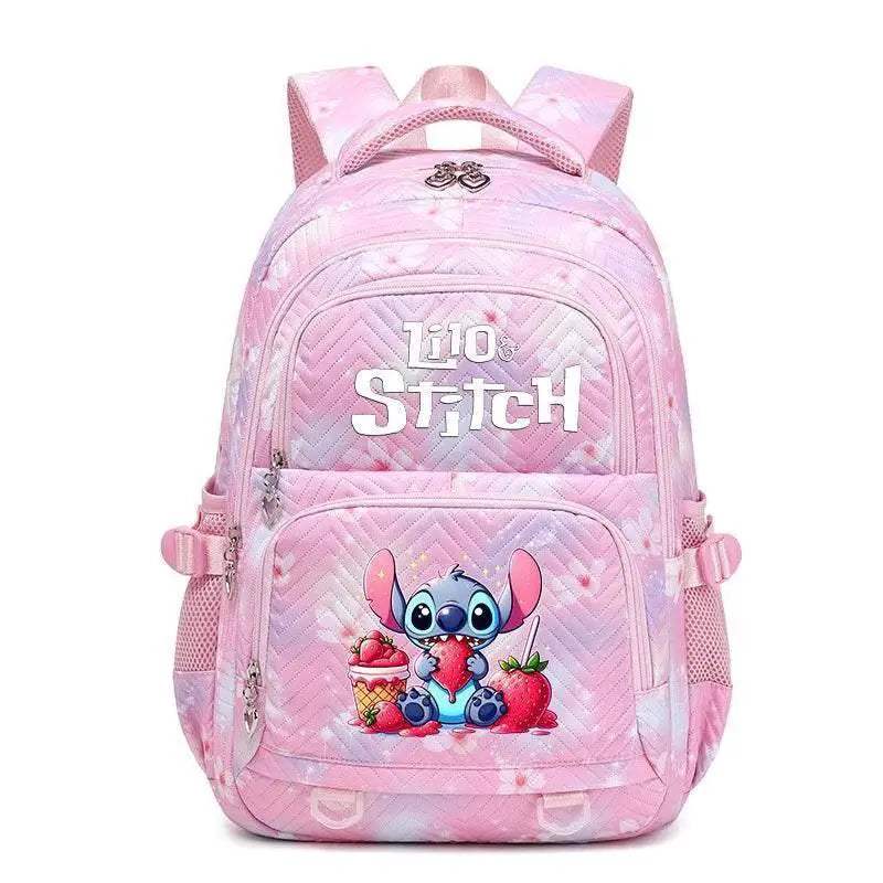 Durable Backpack Waterproof Lilo Stitch Theme Large Capacity For Women And Girls - ToylandEU