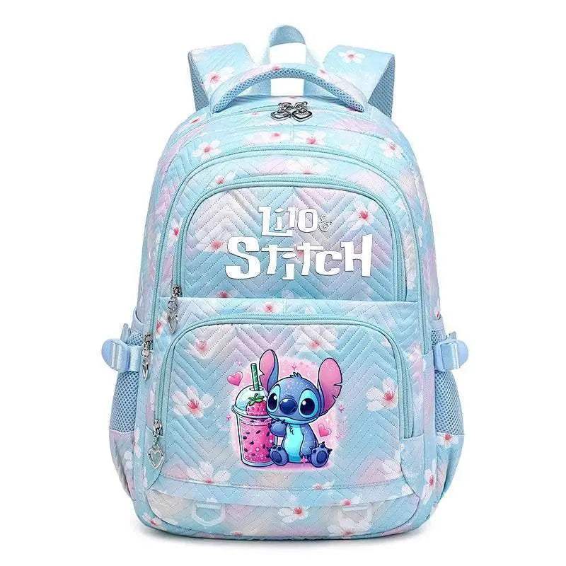 Durable Backpack Waterproof Lilo Stitch Theme Large Capacity For Women And Girls - ToylandEU
