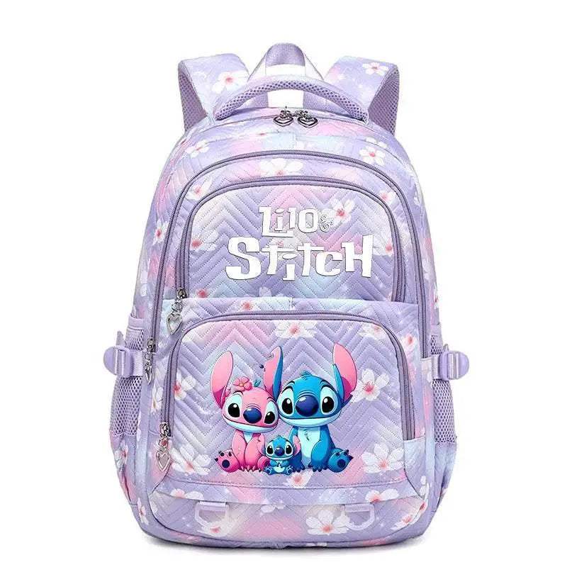 Durable Backpack Waterproof Lilo Stitch Theme Large Capacity For Women And Girls - ToylandEU