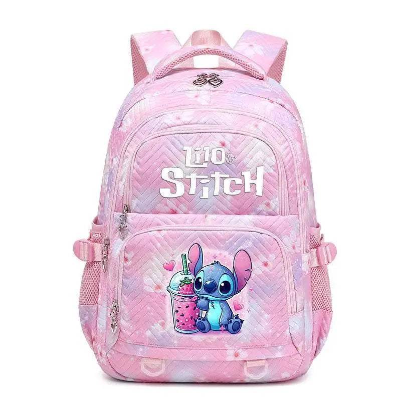 Durable Backpack Waterproof Lilo Stitch Theme Large Capacity For Women And Girls - ToylandEU