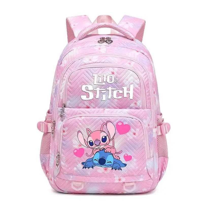 Durable Backpack Waterproof Lilo Stitch Theme Large Capacity For Women And Girls - ToylandEU