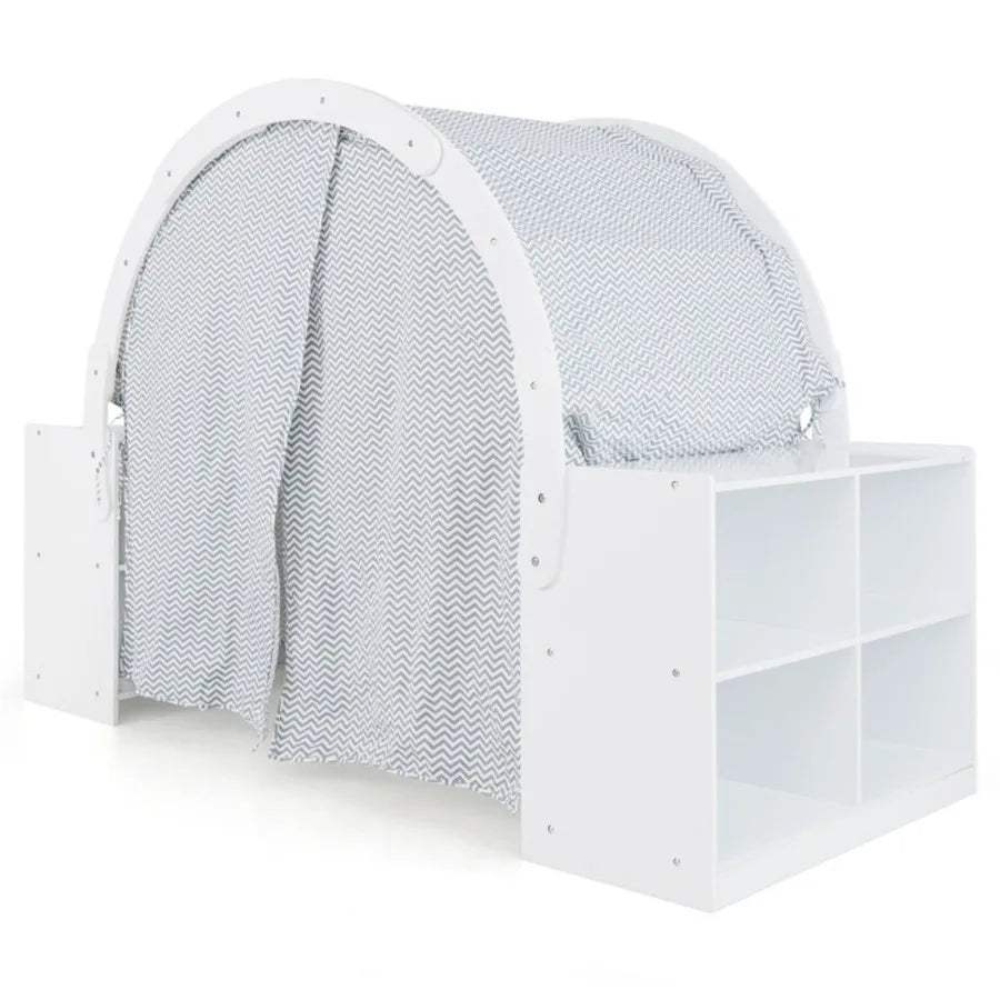  Durable Blue Outdoor Playhouse Sturdy 8 Cubbies -  ToylandEU™