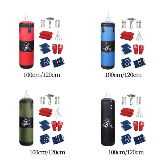 Durable Boxing Bag Unfilled With Gloves For Kids Home Gym - ToylandEU