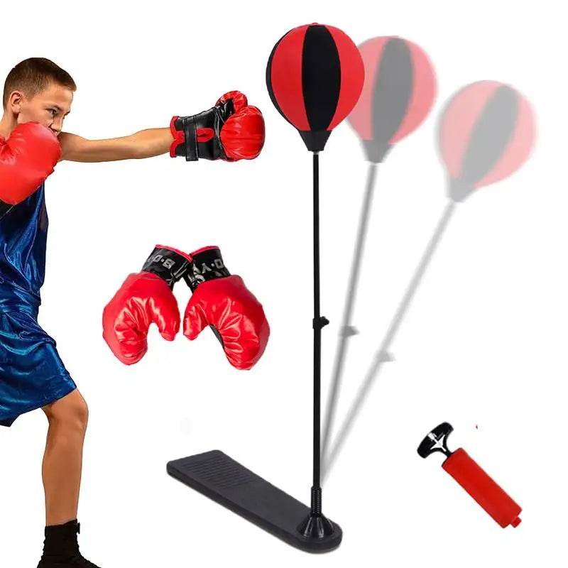 Durable Boxing Bag With Adjustable Height For Kids - ToylandEU