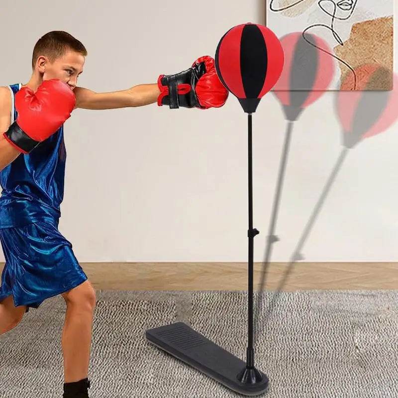 Durable Boxing Bag With Adjustable Height For Kids - ToylandEU