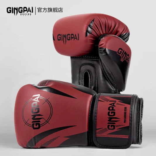 Durable Boxing Gloves PU Leather Multi Size Unisex Training - ToylandEU