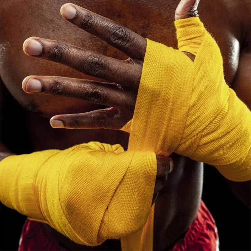 Durable Boxing Hand Wraps Cotton Elastic For Martial Arts - ToylandEU