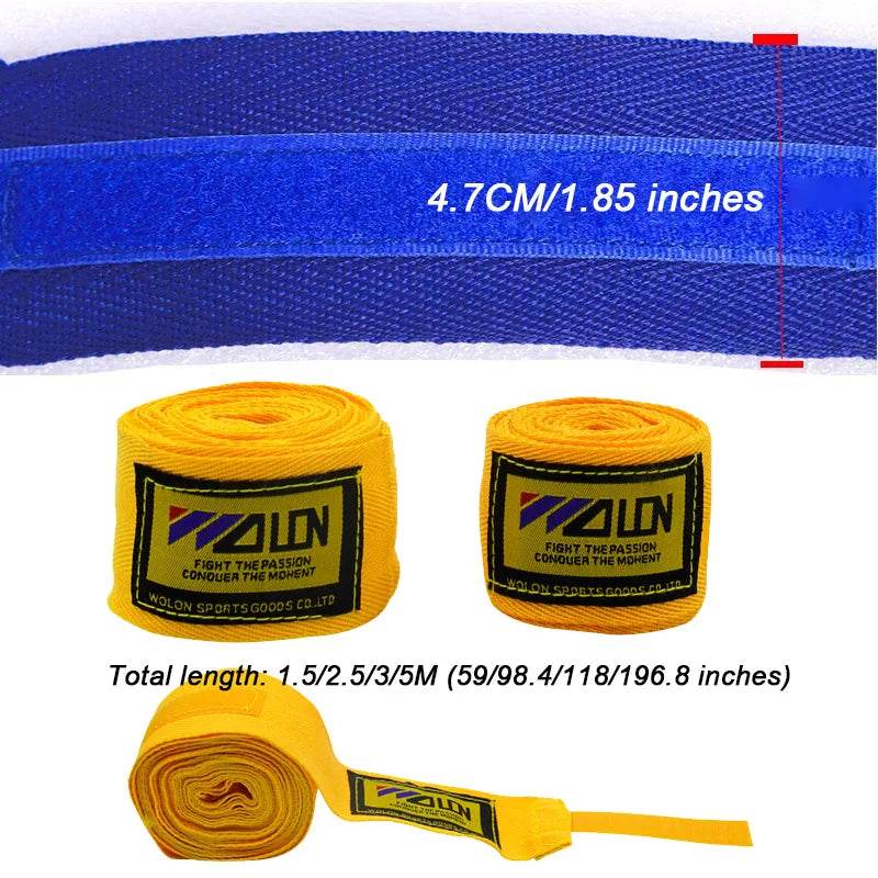Durable Boxing Hand Wraps Cotton Elastic For Martial Arts - ToylandEU