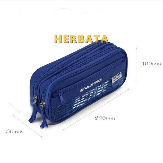  Durable Boys Oxford Pencil Case 3 Layer Toyland EU -  ToylandEU™