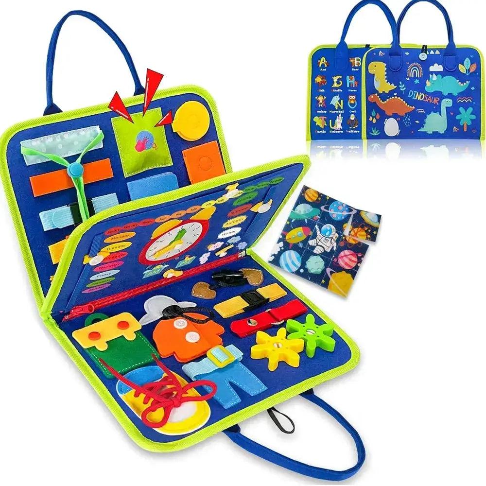  Durable Busy Board Dinosaur 18 In 1 Toy Toyland EU -  ToylandEU™