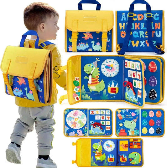  Durable Busy Board Dinosaur 18 In 1 Toy Toyland EU -  ToylandEU™